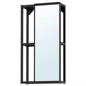 ENHET Ormaric s ogledalom, boja antracita, 40x17x75 cm