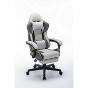 ePlayGame Gejmerska stolica HC-4095 FABRIC-LGS/ svetlo siva