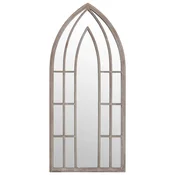 Vidaxl Ogledalo peščeno 100x45 cm železno za notranjo uporabo