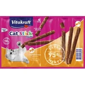 9 + 3 gratis! Vitakraft Cat Stick Mini 12 x 60 g - puran & jagnjetina