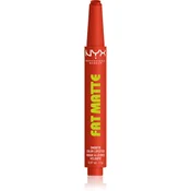 NYX Professional Makeup Fat Matte balzam za usne s matirajucim ucinkom Comfy Cara 2 g