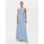 Rinascimento Večerna obleka CFC0123802003 Svetlo modra Regular Fit