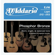 Strune za akustično kitaro D`Addario EJ16