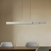 Lucande LED viseča svetilka Torven, aluminij, CCT, raztegljiva - Dnevna soba/jedilnica - Sodobni - Kovina