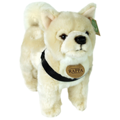 Plišana igračka Rappa Eko prijatelji - Akita Inu pas, stojeći, 30 cm