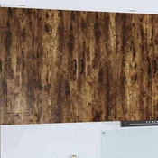 vidaXL Stenska kuhinjska omarica Dimljeni oreh 80 x 31 x 100 cm