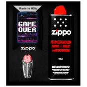 Komplet vžigalnikov Zippo GAME OVER DESIGN darilo št. 1
