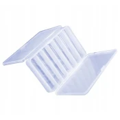 shumee DVOJNA ŠKATLA 20 CM Z UŠICAMI, VOBLERI, VRTEŠKAMI, MAJHNIMI ŽLIČKAMI - PH-601