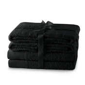 Komplet brisač home & lifestyle Amari 6-pack črna barva, 0