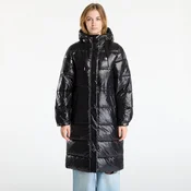 Plašč Calvin Klein Jeans Shine Long Puffer Coat Black XS