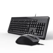 A4Tech Tastatura, Žicana, Crna