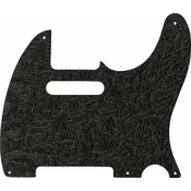 Fender Waylon Jennings Leather Pickguard Crna