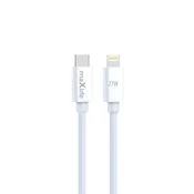 maXlife Maxlife MXUC-12 kabel USB-C na Lightning 1m, 27W, bijeli