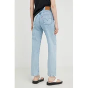 Traperice Levis RIBCAGE STRAIGHT ANKLE za žene, visoki struk 726930055