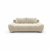 Bež žameten raztegljiv trosed Windsor & Co Sofas Cirrus