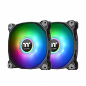 *Thermaltake Pure Duo 14 ARGB Sync 2Pack črna