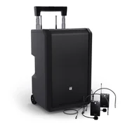 LD Systems ANNY 10 BPH 2 B6 Akumulatorsko ozvočenje + 2 x naglavni brezžični mikrofon - LD SYSTEMS