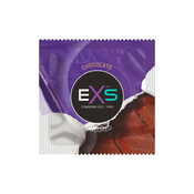 EXS Hot Chocolate - kondom s okusom čokolade - crni (100 kom)