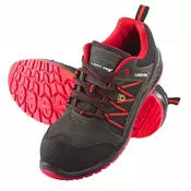 ESD suede/oxford čevlji grafitno črni, s1 src, "47", ce, lahti