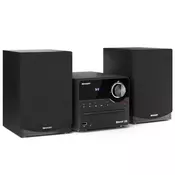 SHARP XL-B512BK Bluetooth mikro hiFi sistem fa sa zvučnicima crno