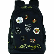 Ed Hardy Šolski nahrbtnik PATCHES