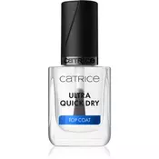 Catrice Ultra Quick Dry Top Coat nadlak za nohte transparenten (M)transparentna (F)transparentno (N) 10.5 ml