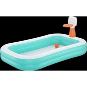 Bestway Inflatable Kids Pool Basketball Game 251x168x102 cm +3 Years Garden 54445