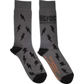 AC/DC Nogavice Back in Black Bolts Black 39-45