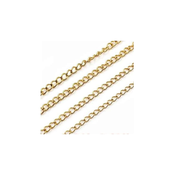 Nerdjajuci celik 316- lanac 5*3.5 mm -pozlata