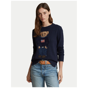 Polo Ralph Lauren Pulover  bež / mornarska / rjava / rdeča
