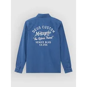 Deus Ex Machina Nomad Shirt mechanic blue