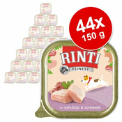 RINTI Mega pakiranje Feinest 44 x 150 g - Perutnina & šunka