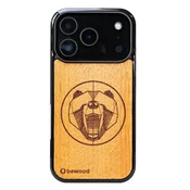 shumee Lesen ovitek Bewood za iPhone 17 Pro z vzorcem medvedka MERBAU