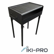 IKI-PRO žar na oglje (80x40cm), black