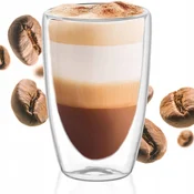 springos TERMO KOZAREC ZA KAVO LATTE TEA Z DVOJNIM DNOM 480ml ZA DARILO, (21629853)
