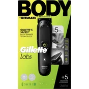 Gillette Labs i5 prirezovalnik za intimne predele in telo za moške 1 kos