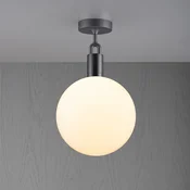 Buster + Punch viličasto kovinsko steklo/opalno steklo O 29cm - Dnevna soba/jedilnica - temno siva, bela - Kovina