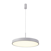 Azzardo AZ5087 - LED Zatemnitveni lestenec na vrvici MARCELLO LED/30W/230V bela + Daljinski upravljalnik