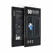 OEM 5D polno lepljivo kaljeno steklo - za Huawei P Smart 2021 black