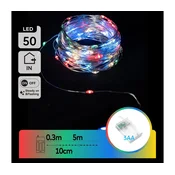 Aigostar - LED lanac 50xLED/3xAA 5,3m višebojan