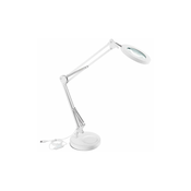 Extol - LED Prigušiva stolna lampa s povecalom LED/7,6W/5V 2900/4500/7500K bijela