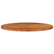 Stolna ploca 110x50x3,8 cm ovalna od masivnog drva bagrema