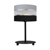 Stolna lampa HELEN 1xE27/60W/230V crna/siva/srebrna