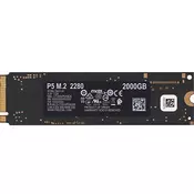 SSD Crucial 2TB P5 CT2000P5SSD8 M.2 NVMe PCIEx4 3D NAND 3400/3000 MB/s,