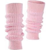 Ružičasti grejači za noge za devojčice