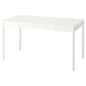 TONSTAD Pisalna miza, krem bela, 140x75 cm