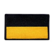 shumee Našitek zastave Baden-Württemberga - Podlaga za nalepko z likanjem/toplotnim varjenjem - Vezen našitek/značka/emblem