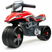 FALK Racing Team Ride-on Motorbike Red Wide Wheels for 2-5 Years