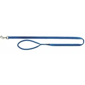 Trixie Povodec Premium M-L 100 cm/20 mm kraljevsko modra
