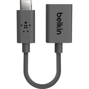 Belkin USB 3.1 adapter [1x USB 3.1 vtič C - 1x USB 3.0 vtičnica A] črn Belkin